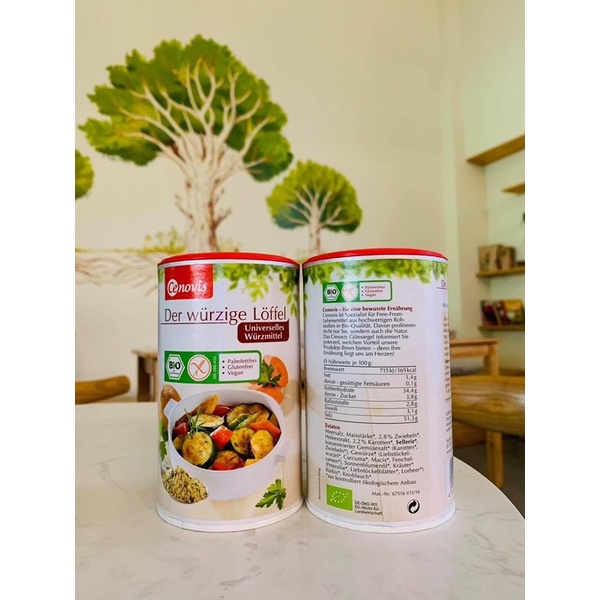 Hạt nêm rau củ hữu cơ Cenovis 270g
