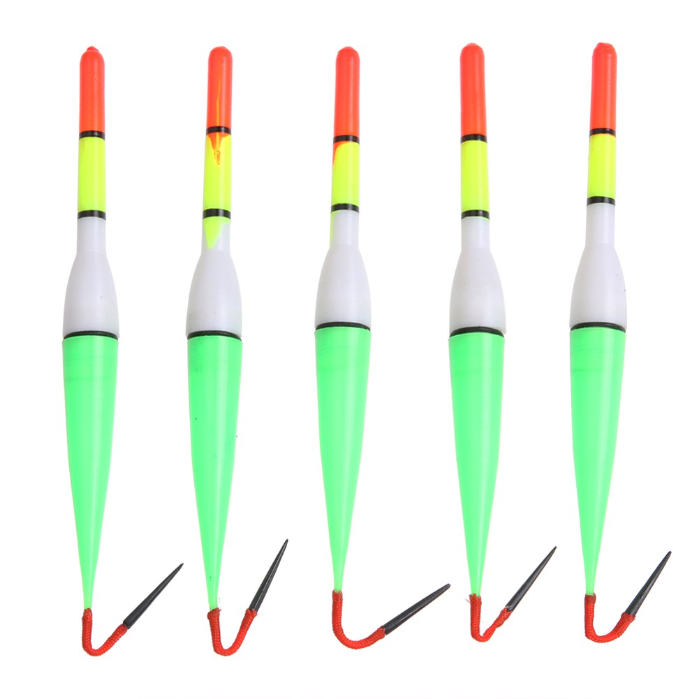 Set 5 Phao Câu Cá Có Đèn Led Phát Sáng