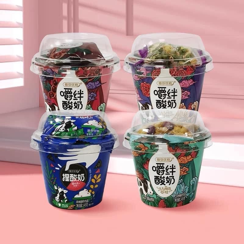 Sữa chua ngũ cốc yến mạch hoa quả sấy khô YAMI CHEW 145g