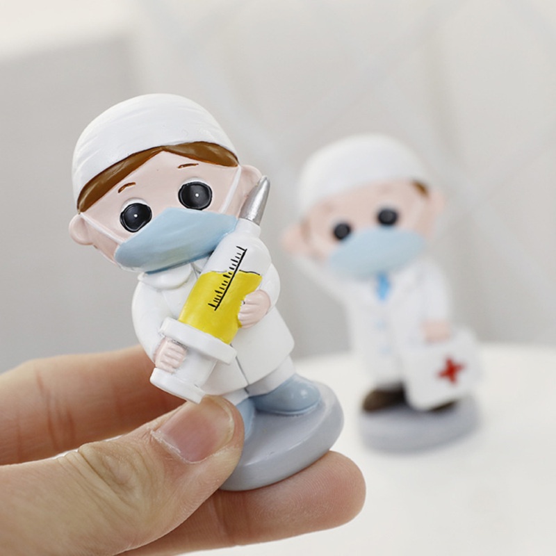 Mô hình bác sĩ / y tá trang trí xinh xắn