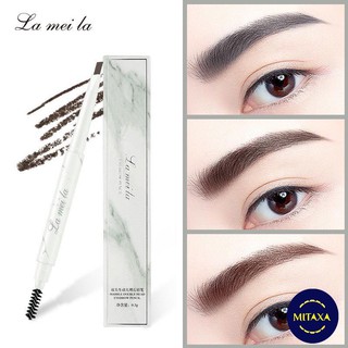 Chì Kẻ Mày 2 đầu Vân Đá Lameila , mẫu mới chống nước lâu trôi Hàng Nội Địa Trung