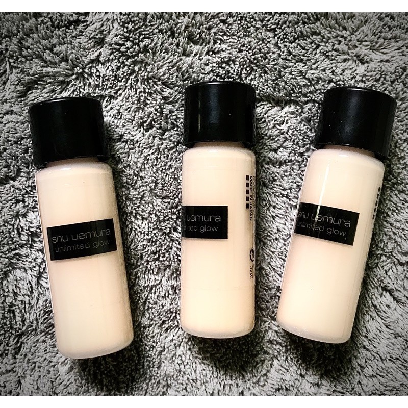 Mini Size-Kem Nền Trang Điểm Dạng Lỏng Shu Uemura Chống Nắng SPF 18 PA+++/ UNLIMITED GLOW BREATHABLE CARE-IN FOUNDATION | BigBuy360 - bigbuy360.vn