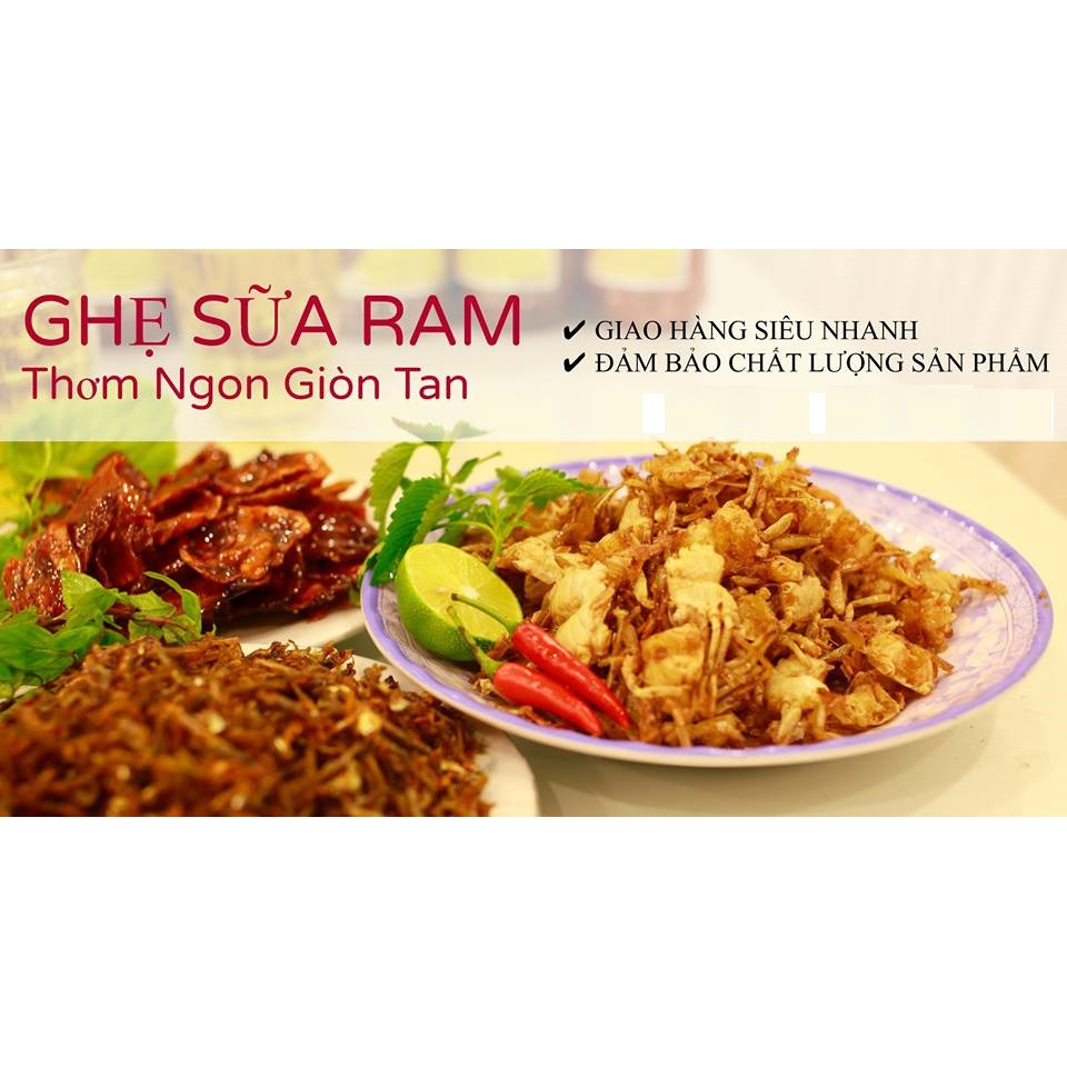 Ghẹ sữa Nha Trang giòn ngon ngọt 200gr Ghẹ sữa rim. Ghẹ sữa ram. Ghẹ rim me