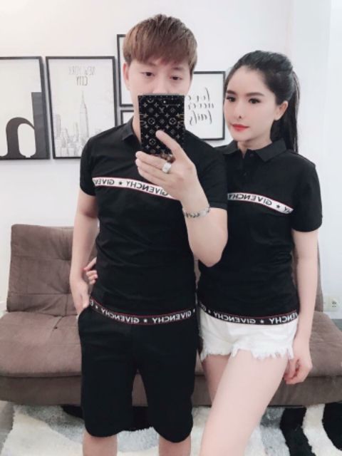 Áo thun cặp cổ trụ (loại thun cotton )💔💔
MC NGÔ KIÊN HUY ĐÃ MẶ Size M dưới 55kg L dưới 68kg(tùy tạng ng)vẫn được khách