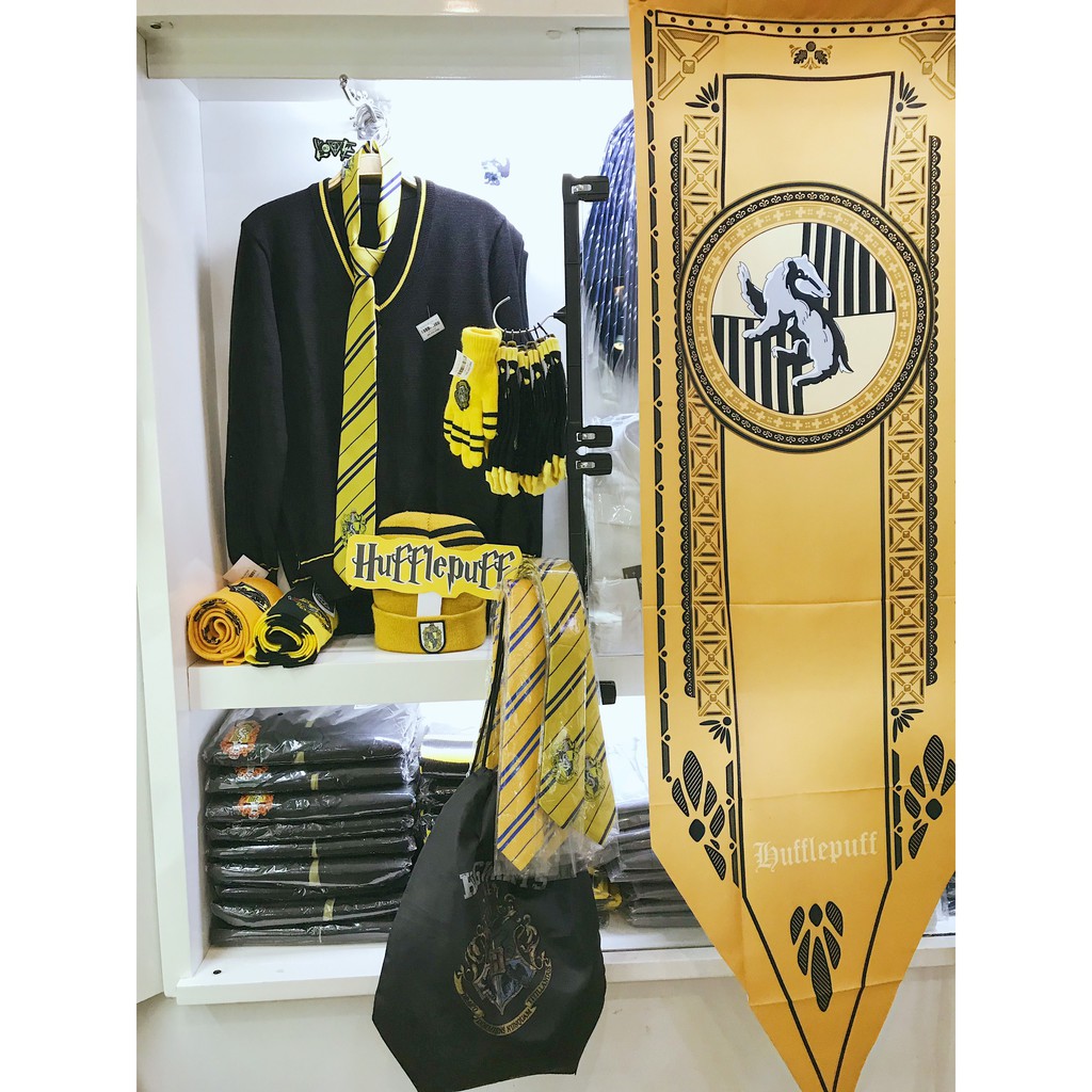 ẢNH THẬT Áo len tay dài đồng phục Hogwarts - Đồng phục mùa đông - Đầy đủ 4 nhà