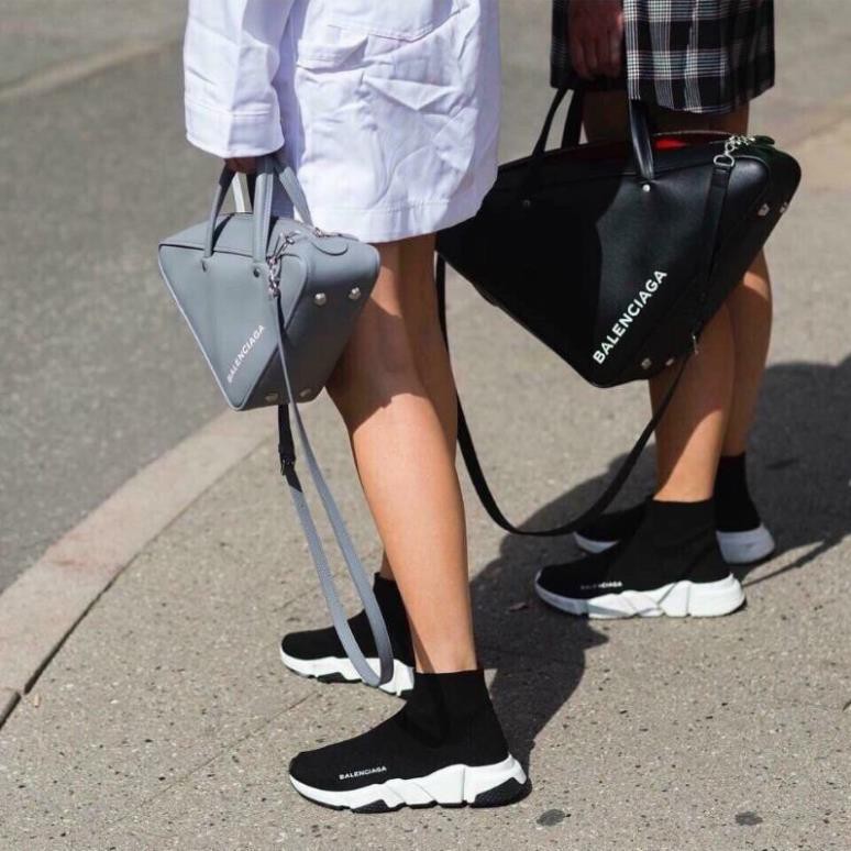 Giày Thể Thao Len Chun Cổ Cao Bb Mềm Êm Fullbox Bill Túi Hãng Cao Cấp