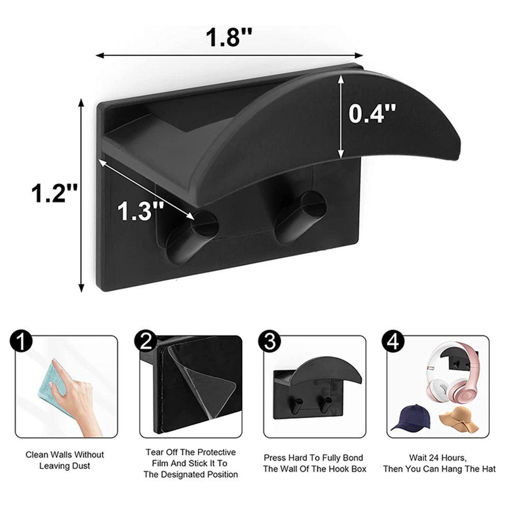 Bộ 5 Giá Treo Mũ Lưỡi Trai Thiết Kế Hiện Đại Tiện Dụng