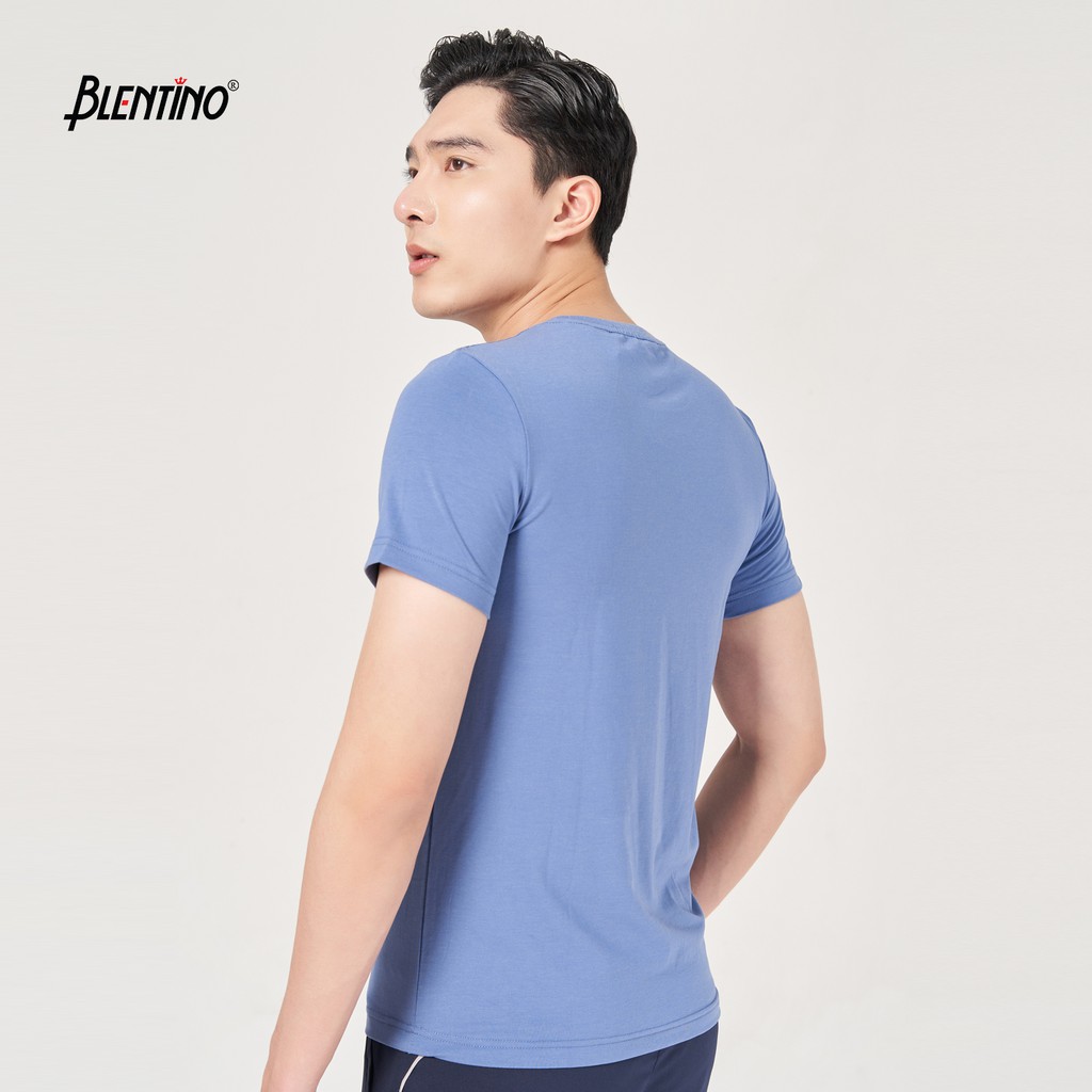 Áo Thun Nam Thương Hiệu Blentino ,In Hình Chất Liệu Cotton TS20201(2)