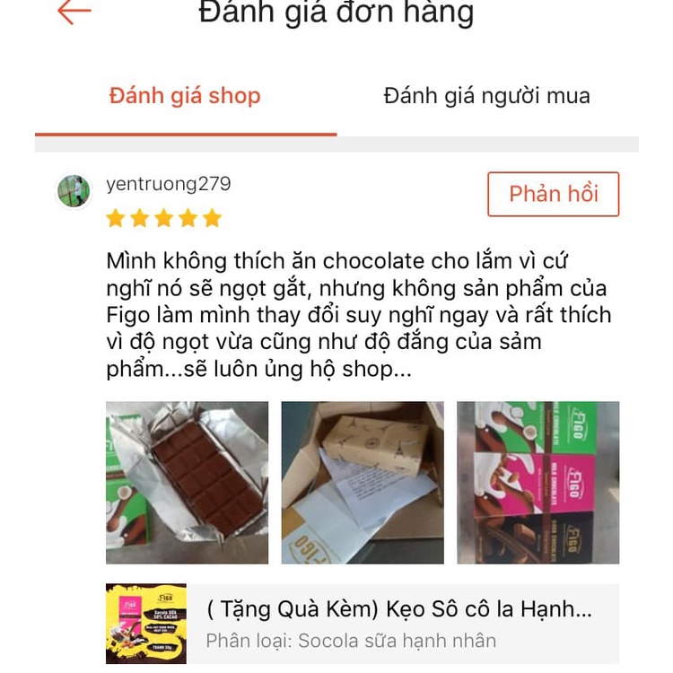 [CHƯƠNG TRÌNH TẾT] Combo 5 Hộp socola sữa đủ vị 50gram FIGO siêu ngon, ĂN LÀ NGHIỀN| Milk Chocolate 50% Cacao 50gr