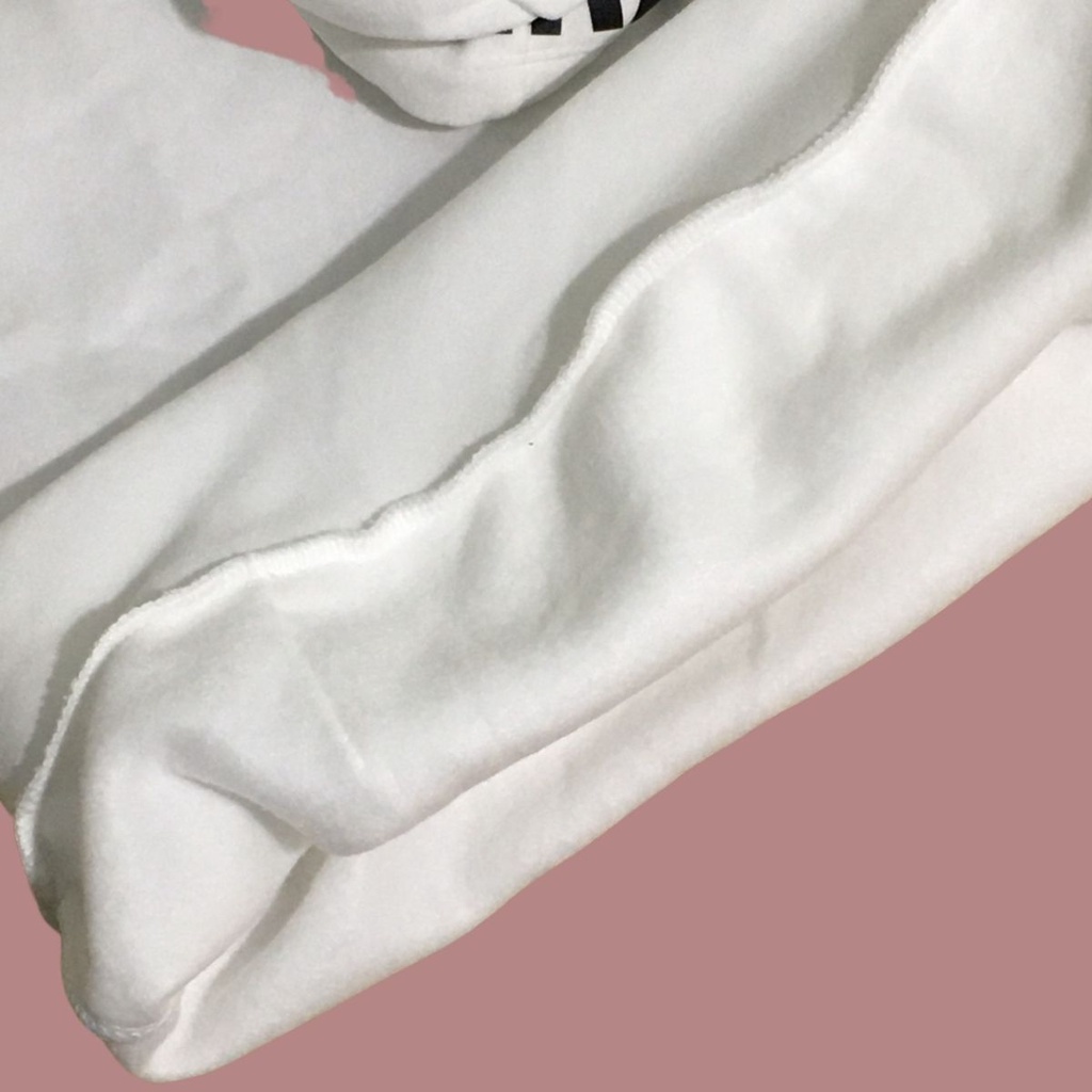 Áo Hoodie nỉ siêu đẹp với hai màu đen trắng | BigBuy360 - bigbuy360.vn