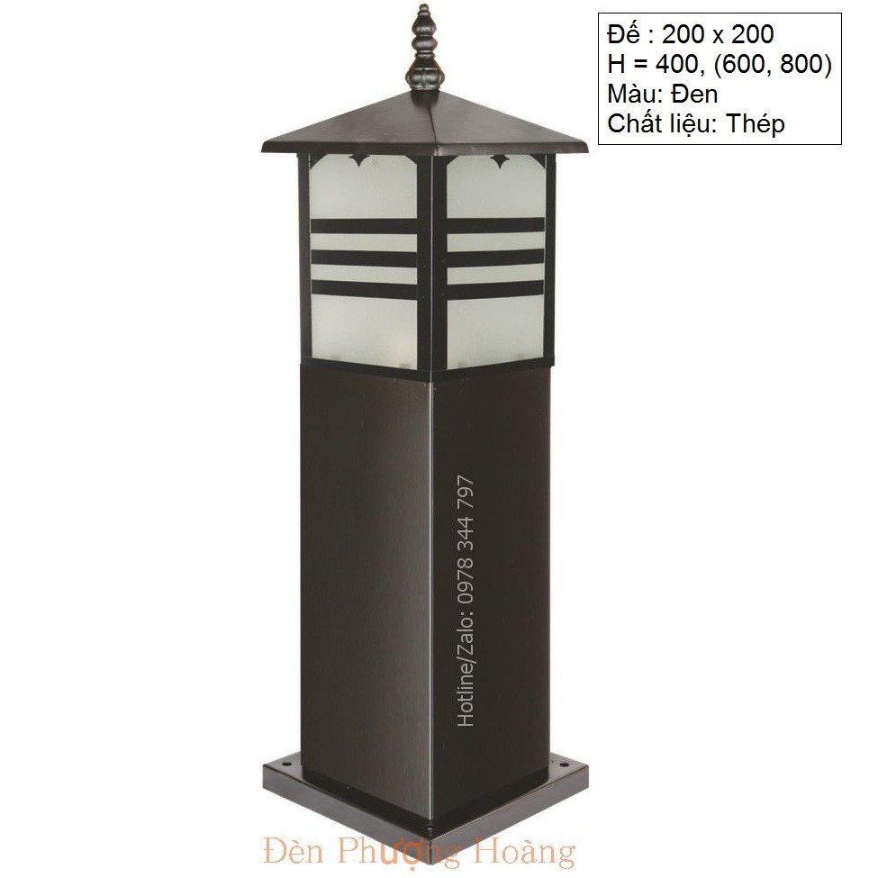 Đèn trụ sân vườn