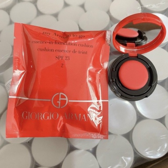 Phấn nước Giorgio Armani My Armani To Go Tone-Up Cushion Foundation