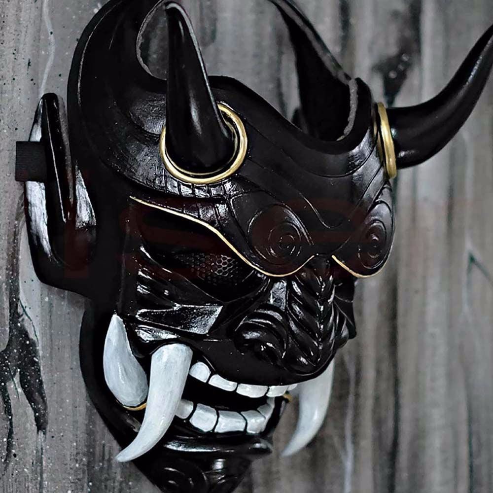 Mặt Nạ Hóa Trang Samurai Nhật Bản Nhiều Màu Sắc