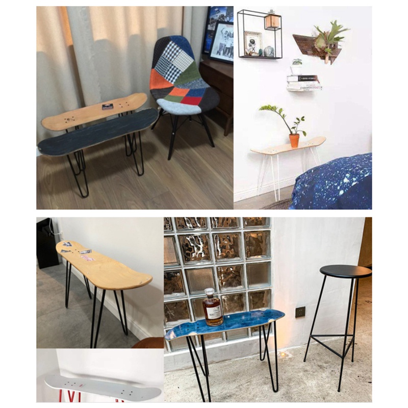 Phụ Kiện Giá Đỡ Chân Ghế Ván Trượt Bằng Sắt Chất Lượng Cao