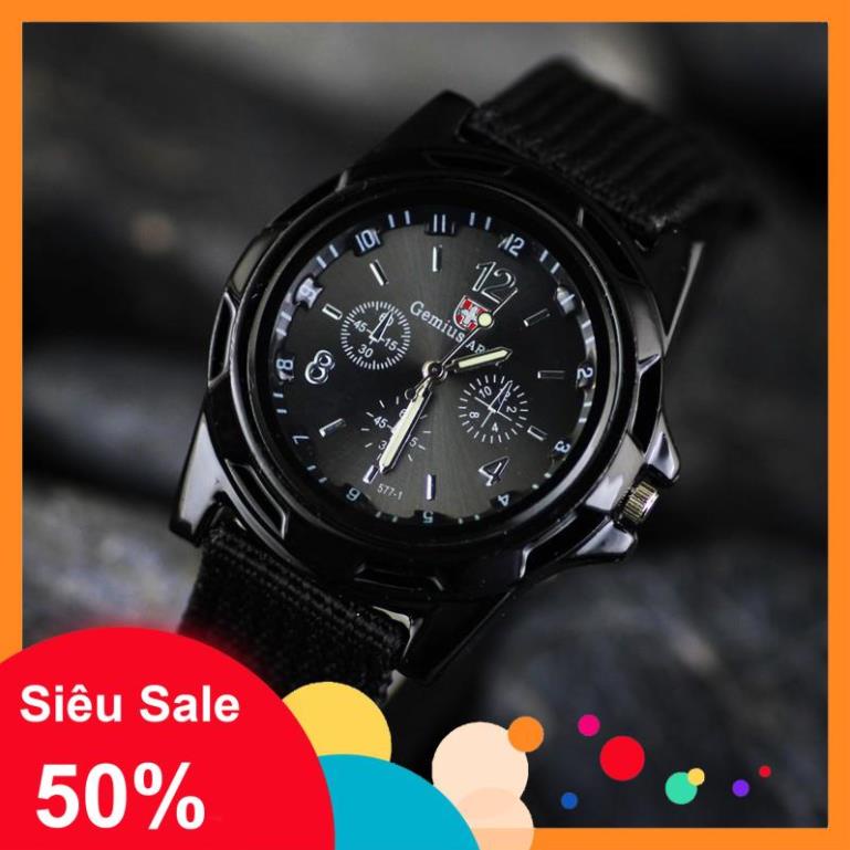 Đồng hồ Unisex Gemius Army thạch anh thời thượng❤Sỉ❤théo không gỉ 8225