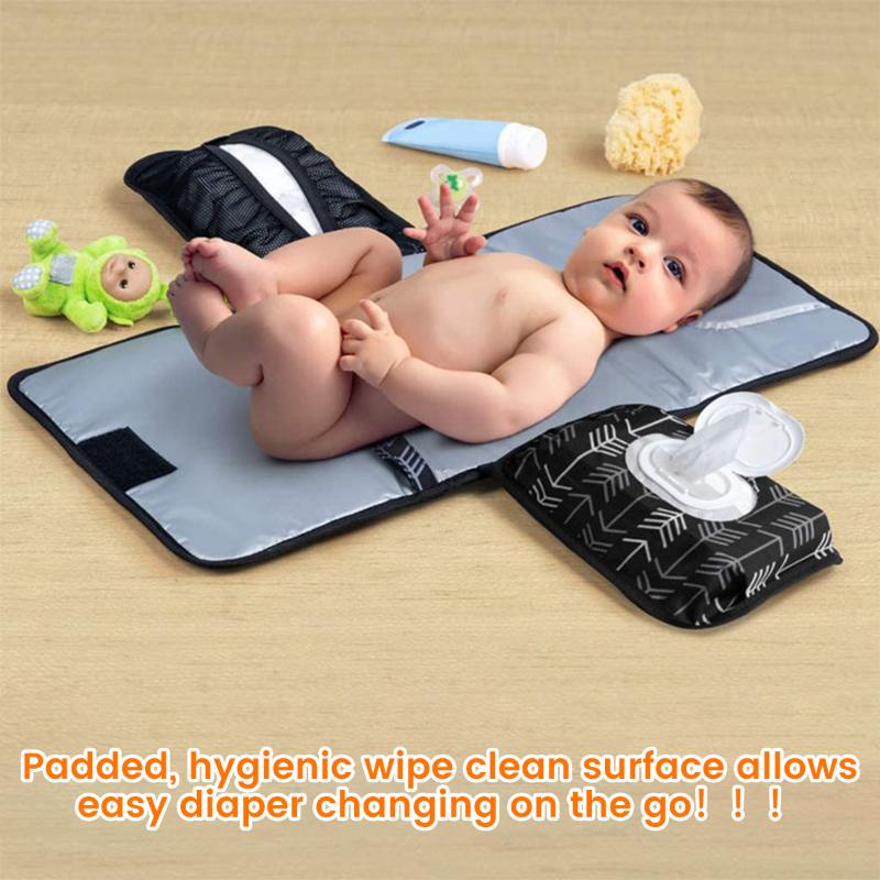 JPRICE Mới Đệm Lót Thay Tã Cho Bé Chống Thấm Nước Có Thể Gấp Gọn Mang Theo Du Lịch Tiện Lợi