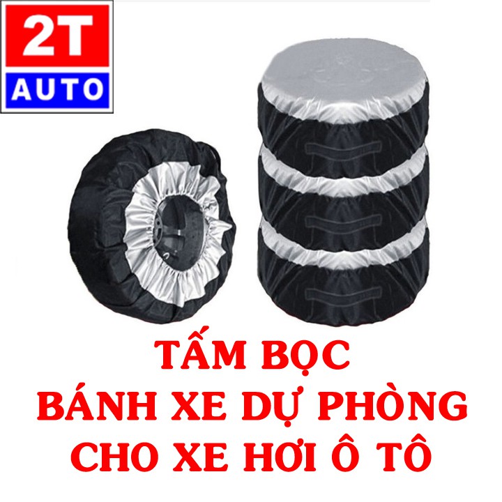 Tấm bọc bánh xe, bạt bọc phủ đựng bánh xe lốp dự phòng cho xe hơi ô tô   SKU: 286 HOẶC 352