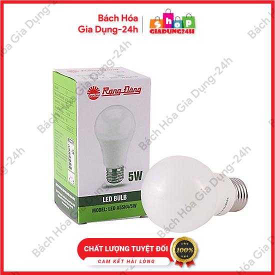 AS Vàng-Bóng Đèn LED Bulb Rạng Đông  5W, 7W Rạng Đông thay thế cho bóng đèn học sinh-Giadung24h