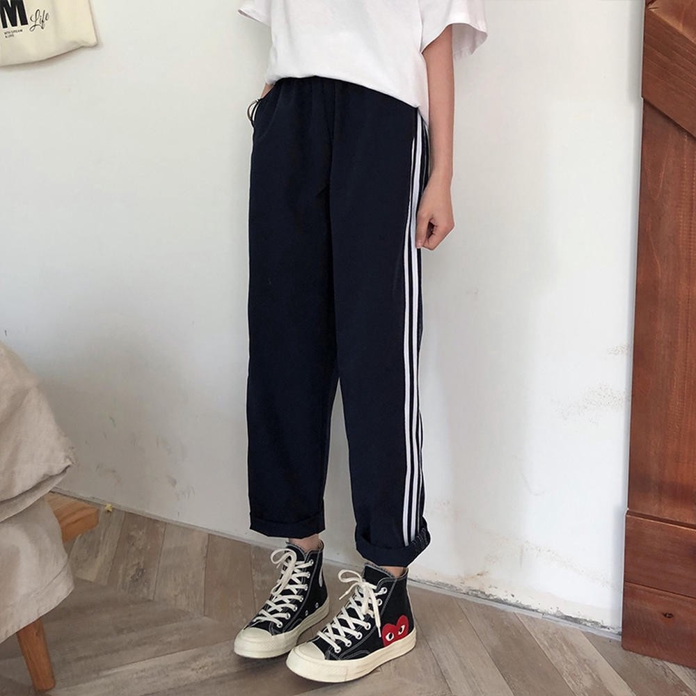 🌿FREE SHIP QUẦN ỐNG RỘNG 3 SỌC ULZZANG CHUẨN FORM NIENBASIC010🌿 | BigBuy360 - bigbuy360.vn