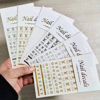 STICKER thương hiệu trang trí nail