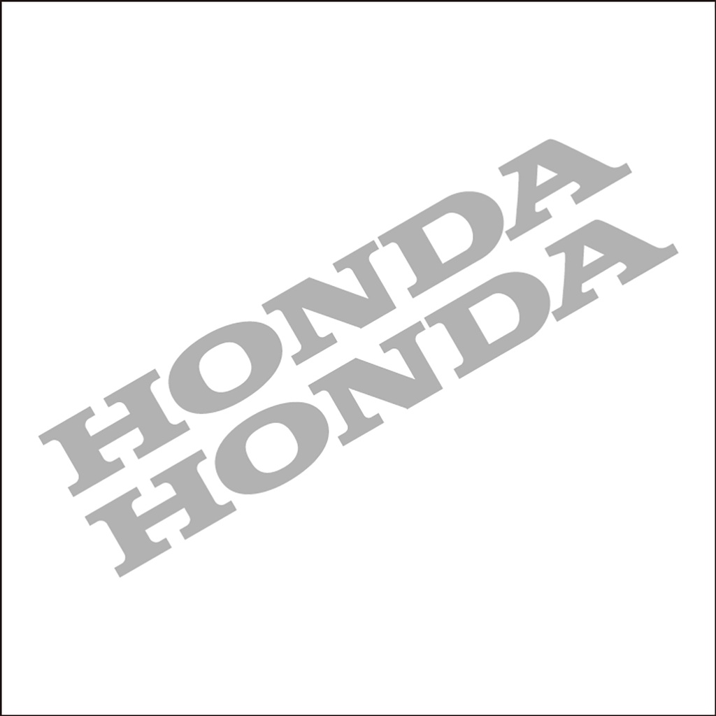 Miếng Dán Trang Trí Xe Mô Tô Hình Logo Honda Phản Quang Độc Đáo