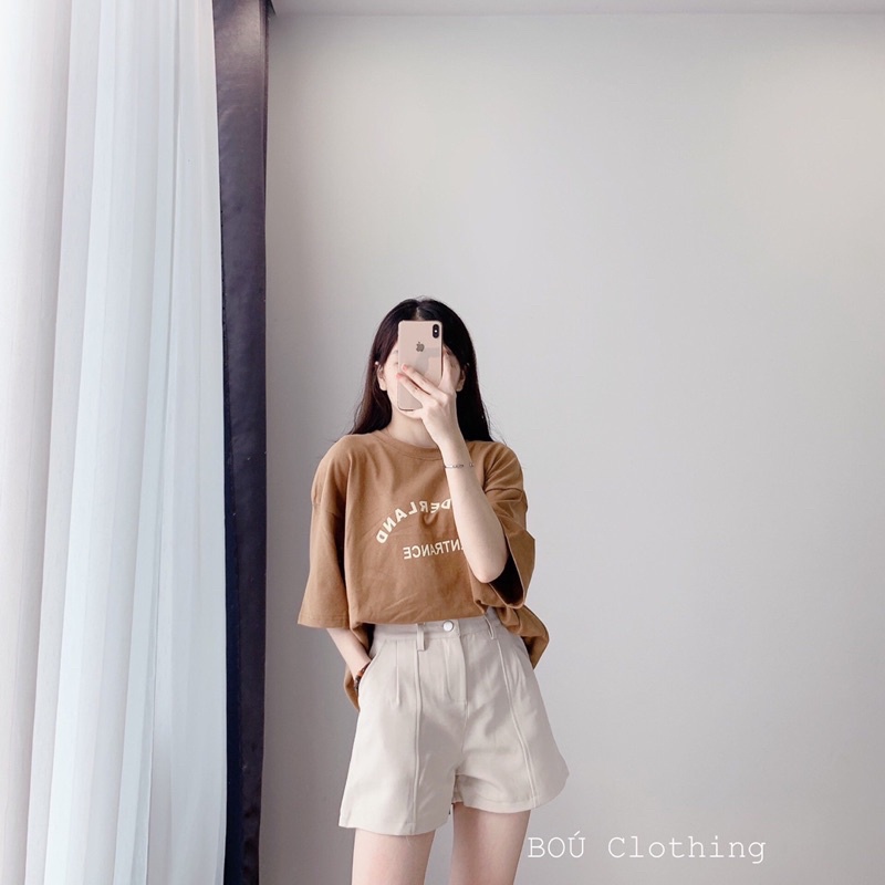 Quần short nữ 612 kèm dây lưng (Ảnh thật)