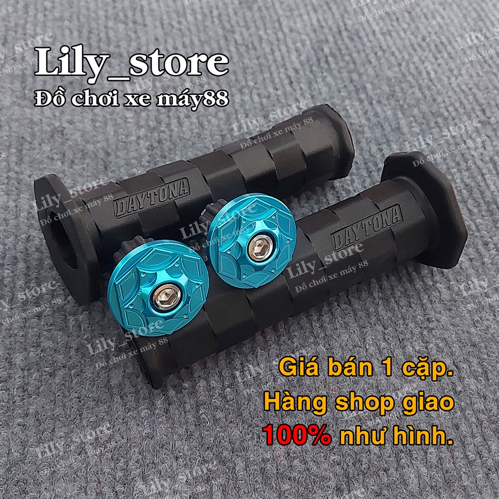 Bao tay daytona kèm gù salaya mẫu bông bao tay xe máy gắn đa số dòng xe trên thị trường giá bán 1 cặp