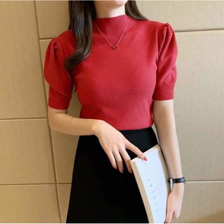 Áo len tay bồng nhẹ nhàng ( Loại 1)