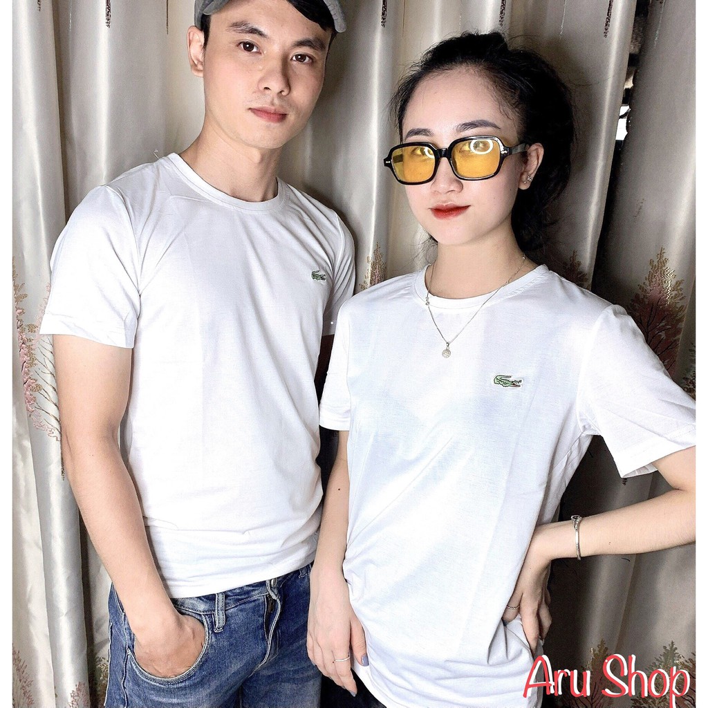 Áo Thun Nam Nữ Cotton Mềm Mịn Chất Đẹp - Aru Shop Bán Hàng Có Tâm