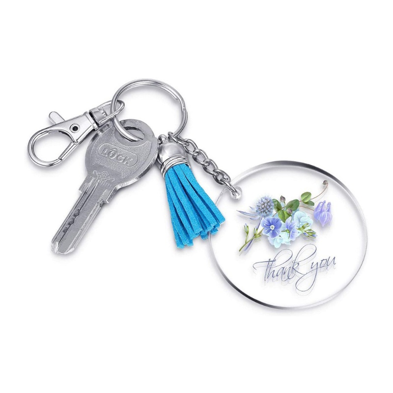 Mojito Móc Chìa Khóa Acrylic Trơn Dùng Làm Quà Tặng Valentine