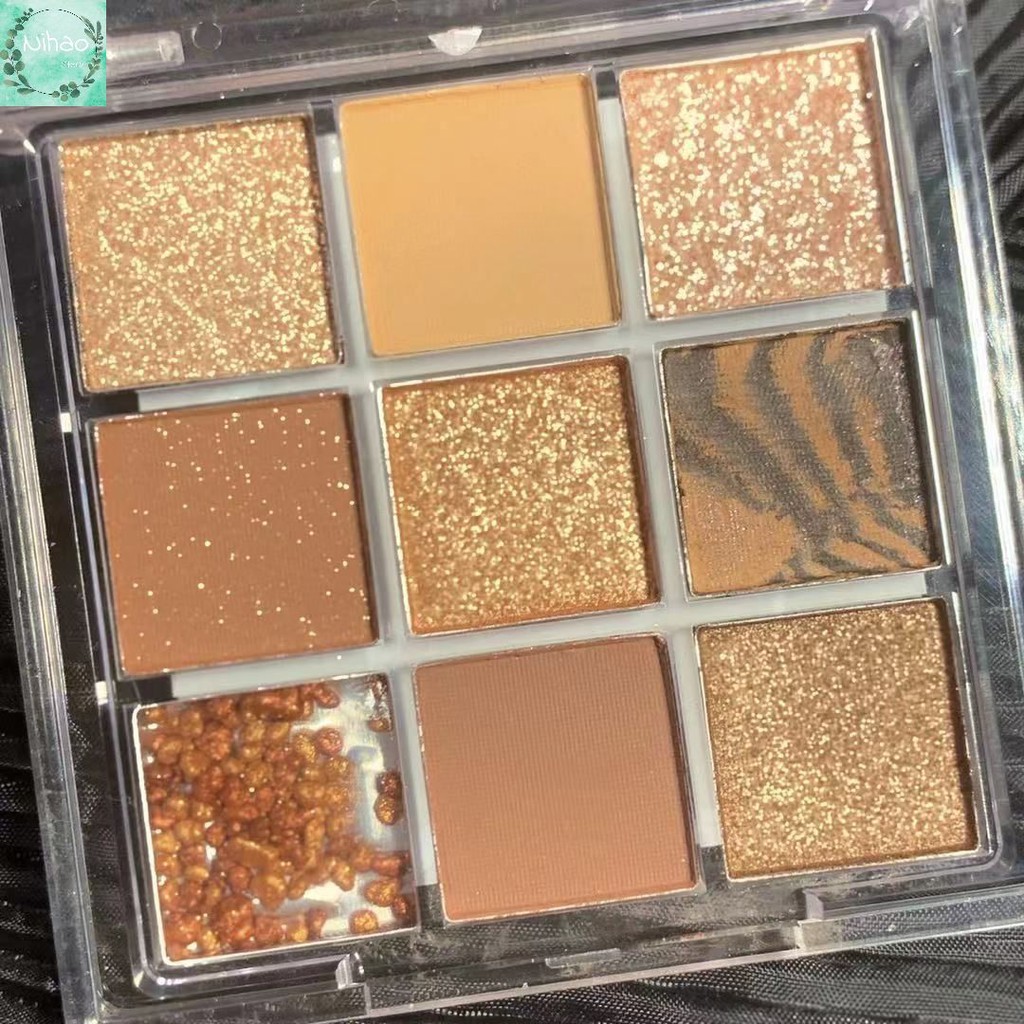 [Hàng mới về] Phấn mắt DANLINI 9 màu trang điểm chống nước lâu trôi độc đáo | BigBuy360 - bigbuy360.vn