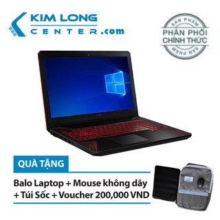Laptop Asus TUF Gaming FX504GD- E4262T - Intel core i5, 8GB RAM, HDD 1TB + SSD 128GB, Nvidia GeForce GTX 1050 4GB GDR5, 15.6 inch
