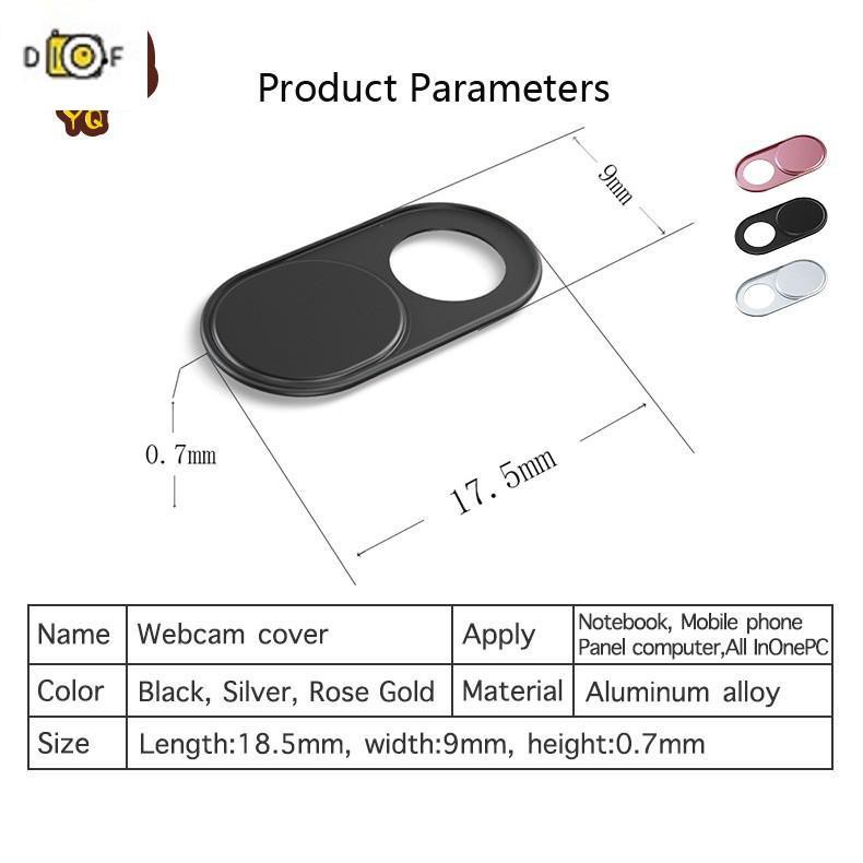 Miếng dán nắp trượt bảo vệ ống kính camera điện thoại laptop máy tính bảng Macbook iPhone iPad tiện lợi