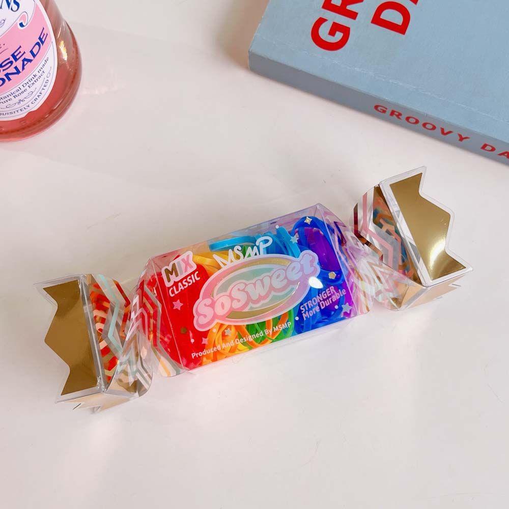 Dây Cột Tóc Cao Su 15H Màu Sắc Ngọt Ngào Phong Cách Hàn Quốc Cho Bé Gái