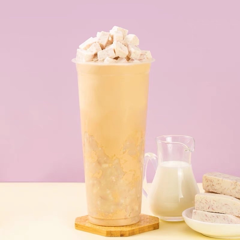 Topping khoai môn ăn liền đóng lon 900g