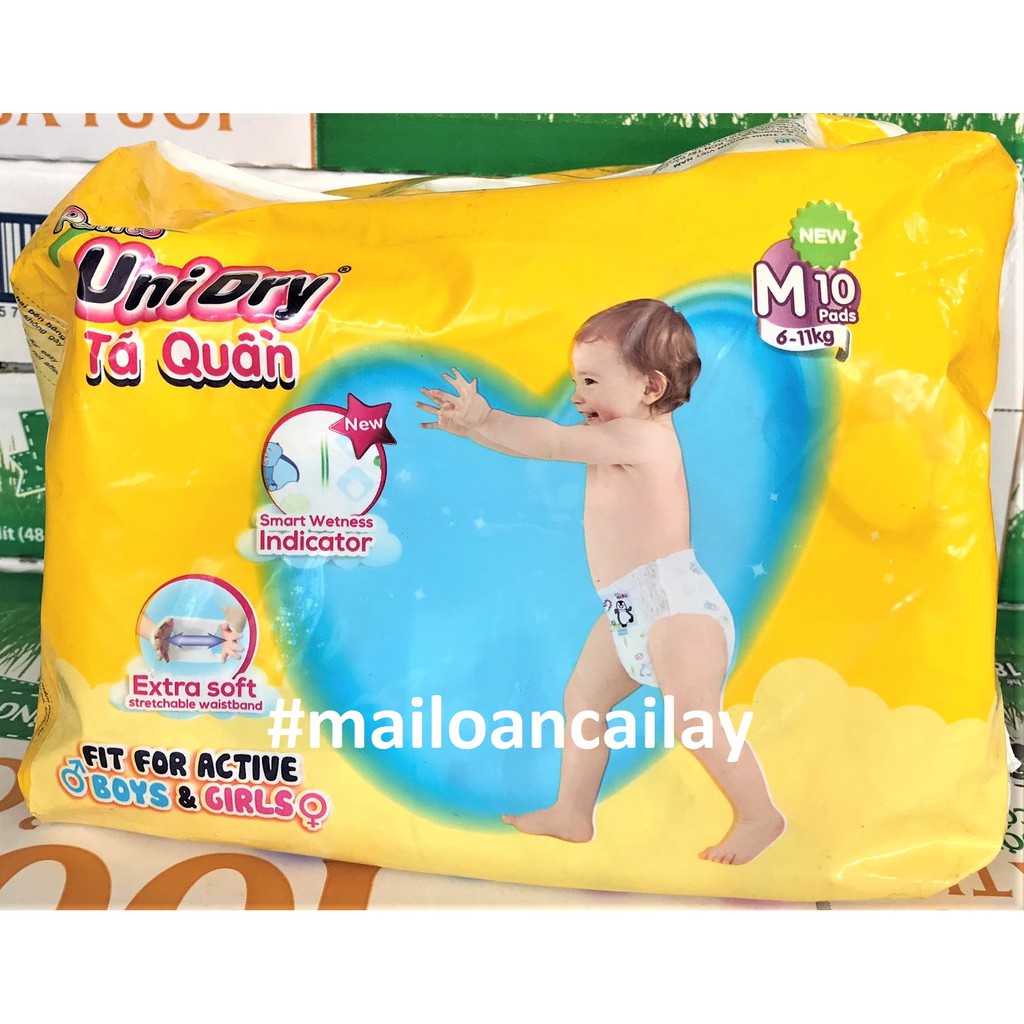 Tã quần UNIDRY size M10/L9/XXL7/XL8
