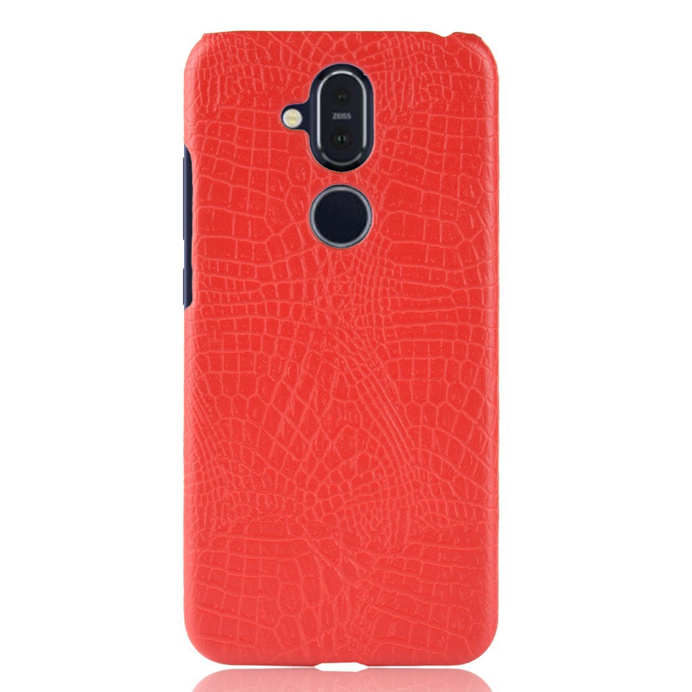For Nokia X7 Case Crocodile Pattern Skin Hard Cover