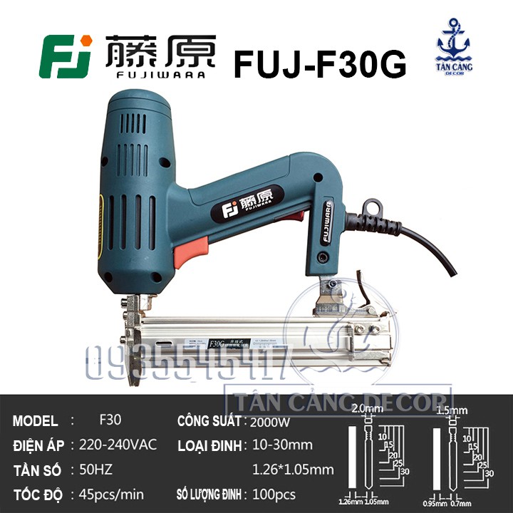 Súng Bắn Đinh Điện Fujiwara F30G