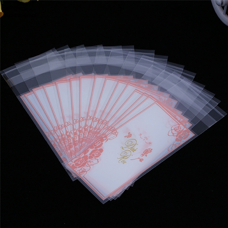 Set 100 Túi Bóng Kính Đựng Bánh Kẹo Xinh Xắn