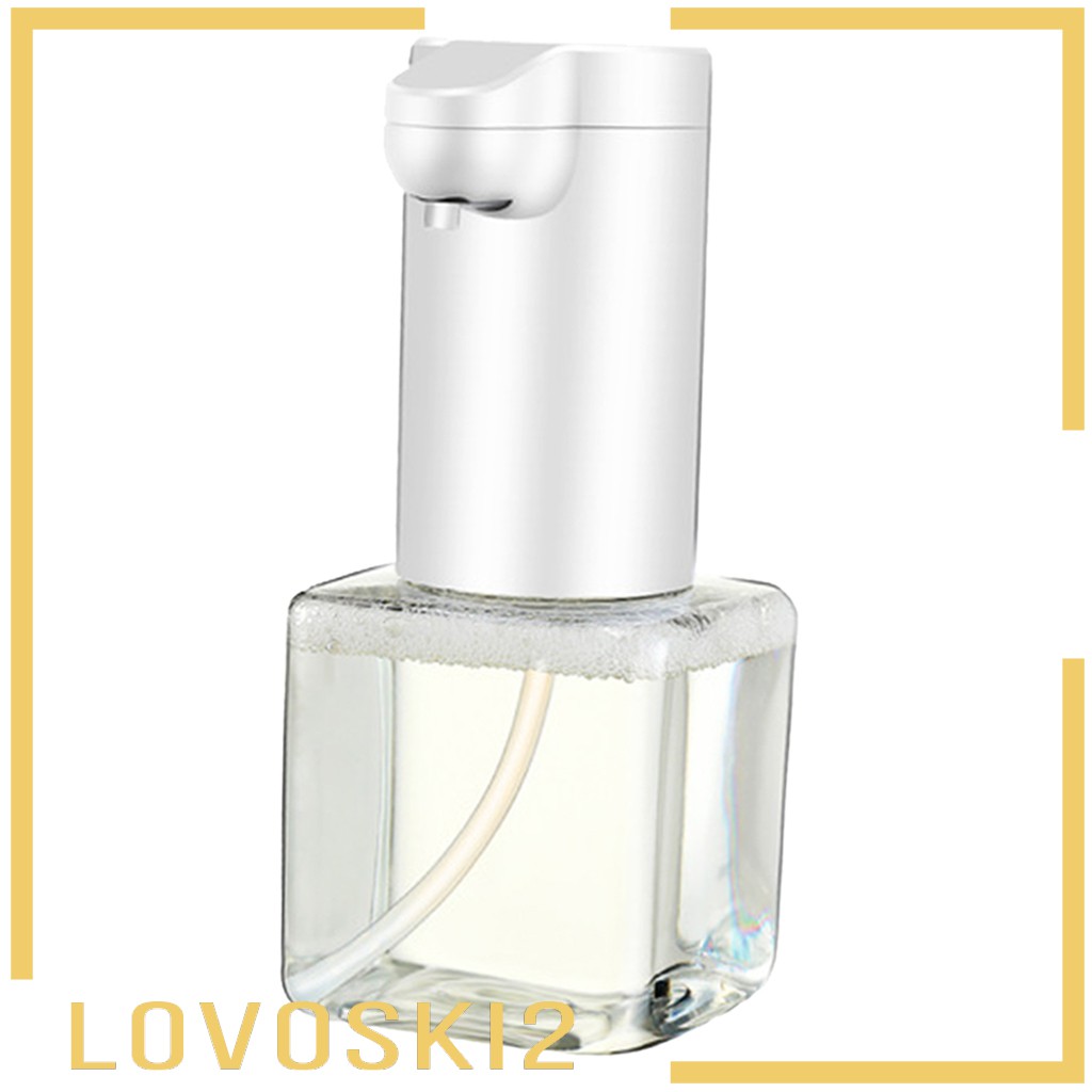 [LOVOSKI2] USB Rechargeable Automatic Soap Dispenser Touchless Hand Washer for Bathroom