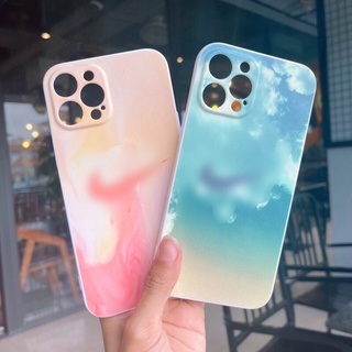 Ốp dẻo loang màu in hình logo thương hiệu cho 6g đến 12promax-PHỤ KIỆN TOÀN CẦU