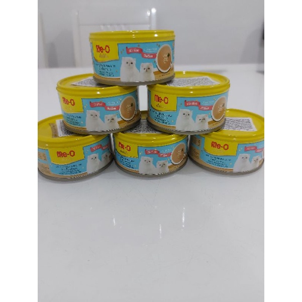 [Mã PET50K giảm Giảm 10% - Tối đa 50K đơn từ 250K] Pate Lon Cao Cấp Cho Mèo Me-o Delite 80g - thức ăn ướt dinh dưỡng