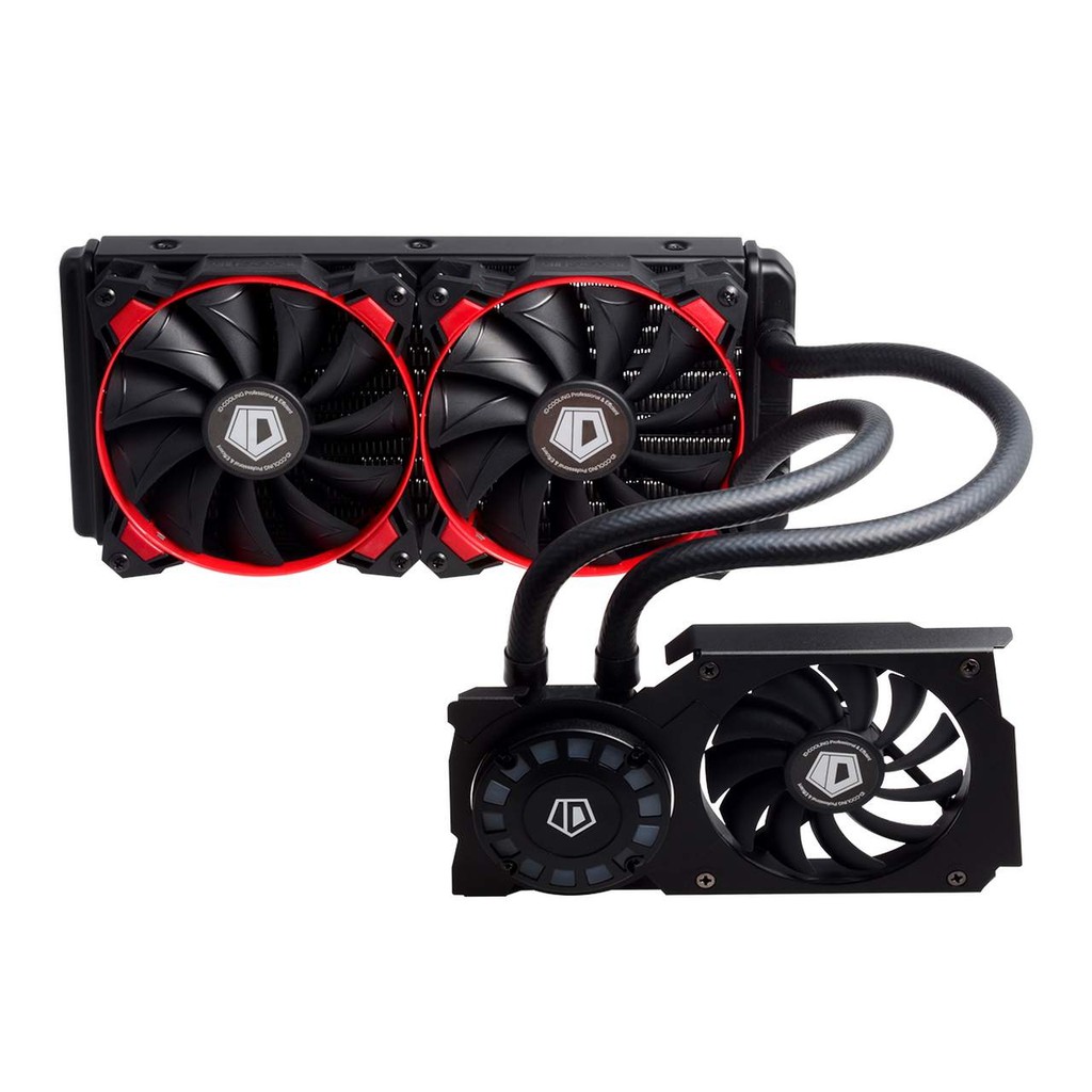 Tản nước AIO cho GPU ID-cooling Frostflow 240G cũ + tặng keo tản Thermal Grizzly