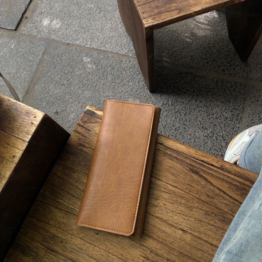 (ORDER) Ví dài Handmade Triple Wallet Onetothree - Khách nhắn tin để chọn màu