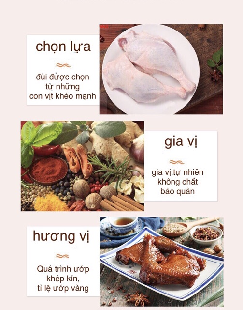 Đùi vịt hầm ăn liền thơm ngon bổ dưỡng và tiện lợi | BigBuy360 - bigbuy360.vn