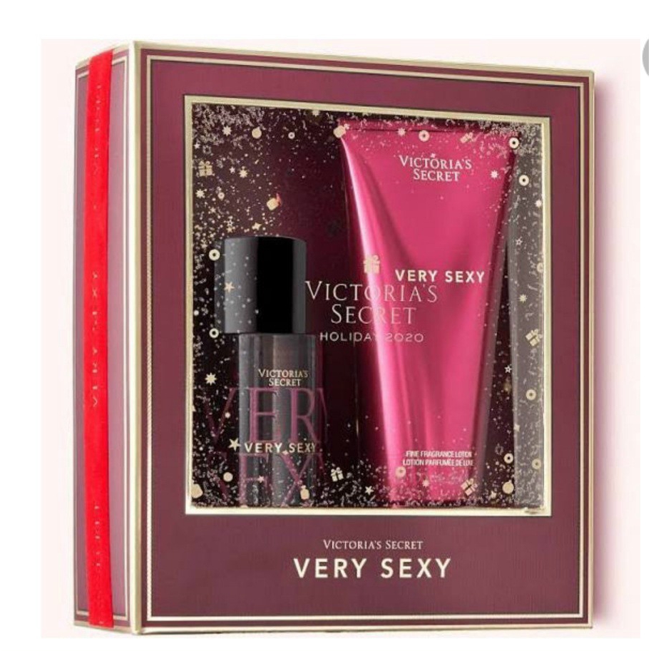 SET VICTORIA'S SECRET VERY SEXY 2 MÓN ( NƯỚC HOA + DƯỠNG THỂ )