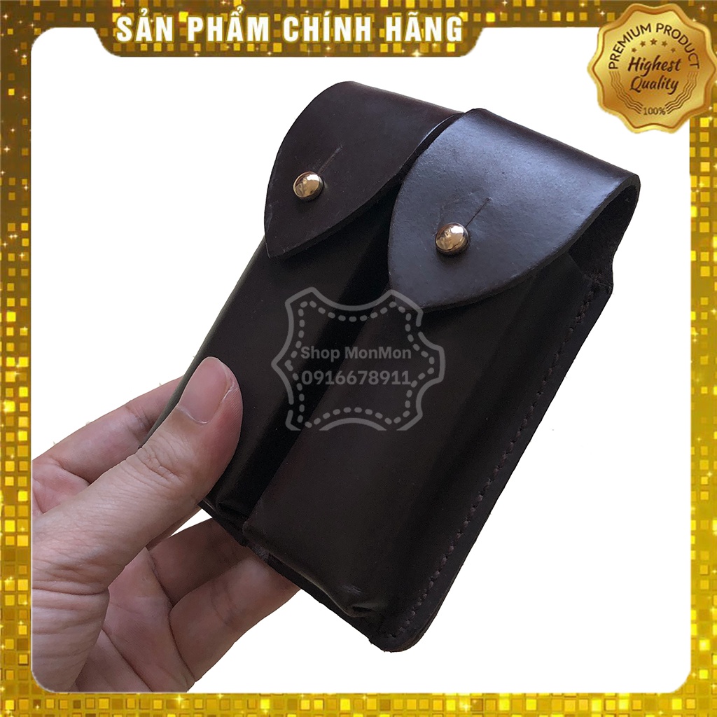 Bao đựng băng đạn, túi đựng hộp tiếp đạn cho súng ngắn K54, K59, CZ83, Zoraki