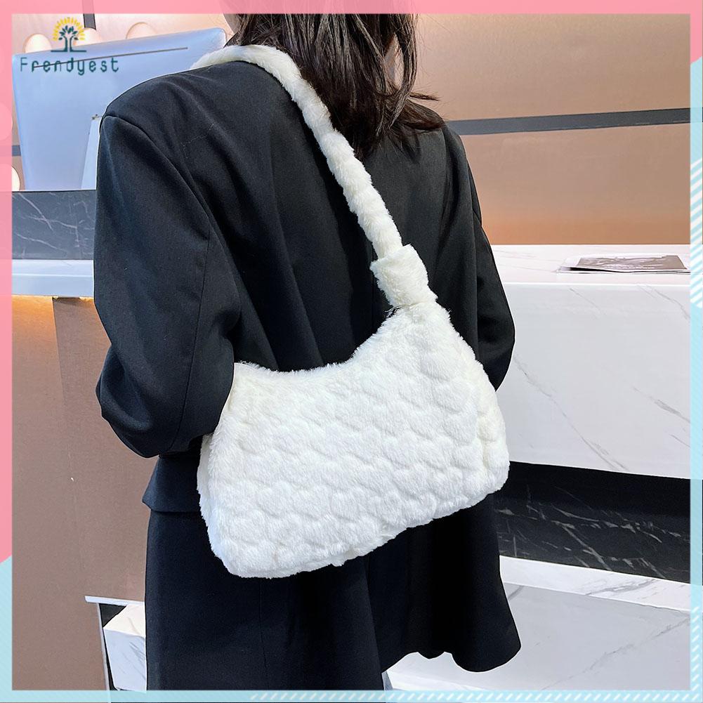 Túi đeo dưới cánh tay in hoa thời trang cá tính cho nữ