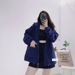 ÁO KHOÁC THUN XUẤT TÚI ZIP CC TL-05 | Thời Trang | Phong Cách | GinHouse Shop