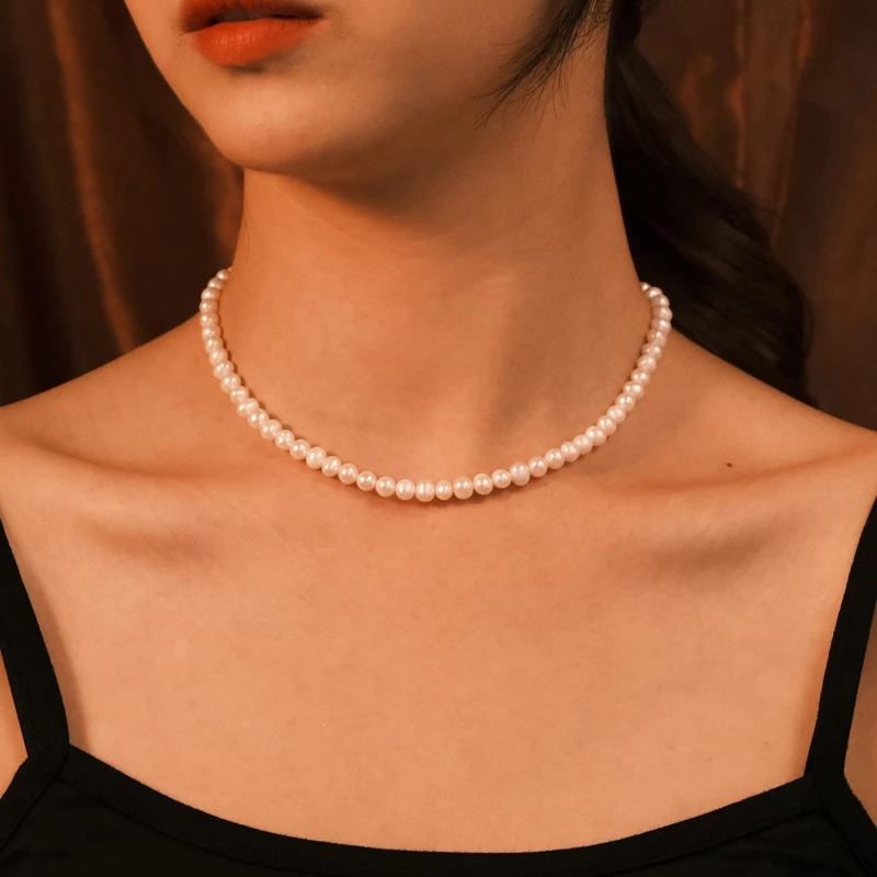 vòng cổ Ngọc Trai Xinh Xắn Dành Cho Nữ